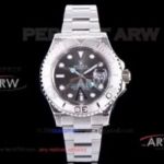 Pre-Own Rolex Yachtmaster 40MM Swiss 2824 Watches - JF Factory Rolex116622 Stainless Steel Case Rhodium Dial